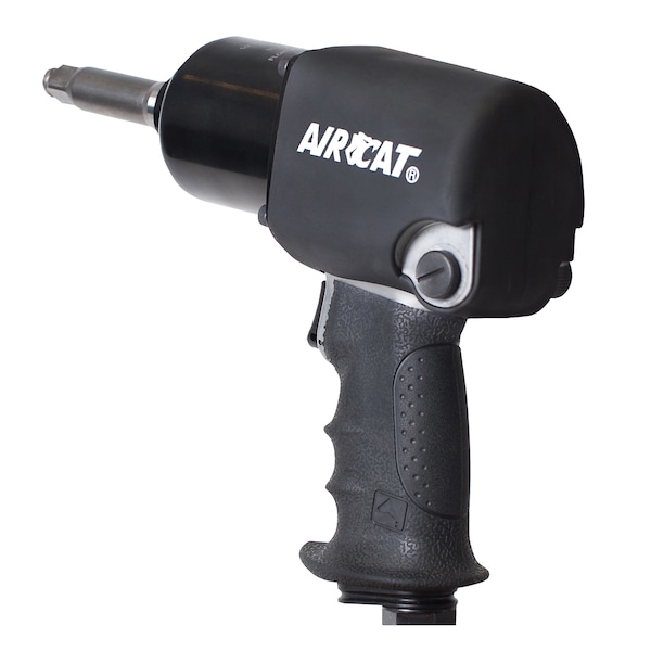 Aircat 1/2" High Air Pressure Impact Wrench, With 2" Extended Anvil